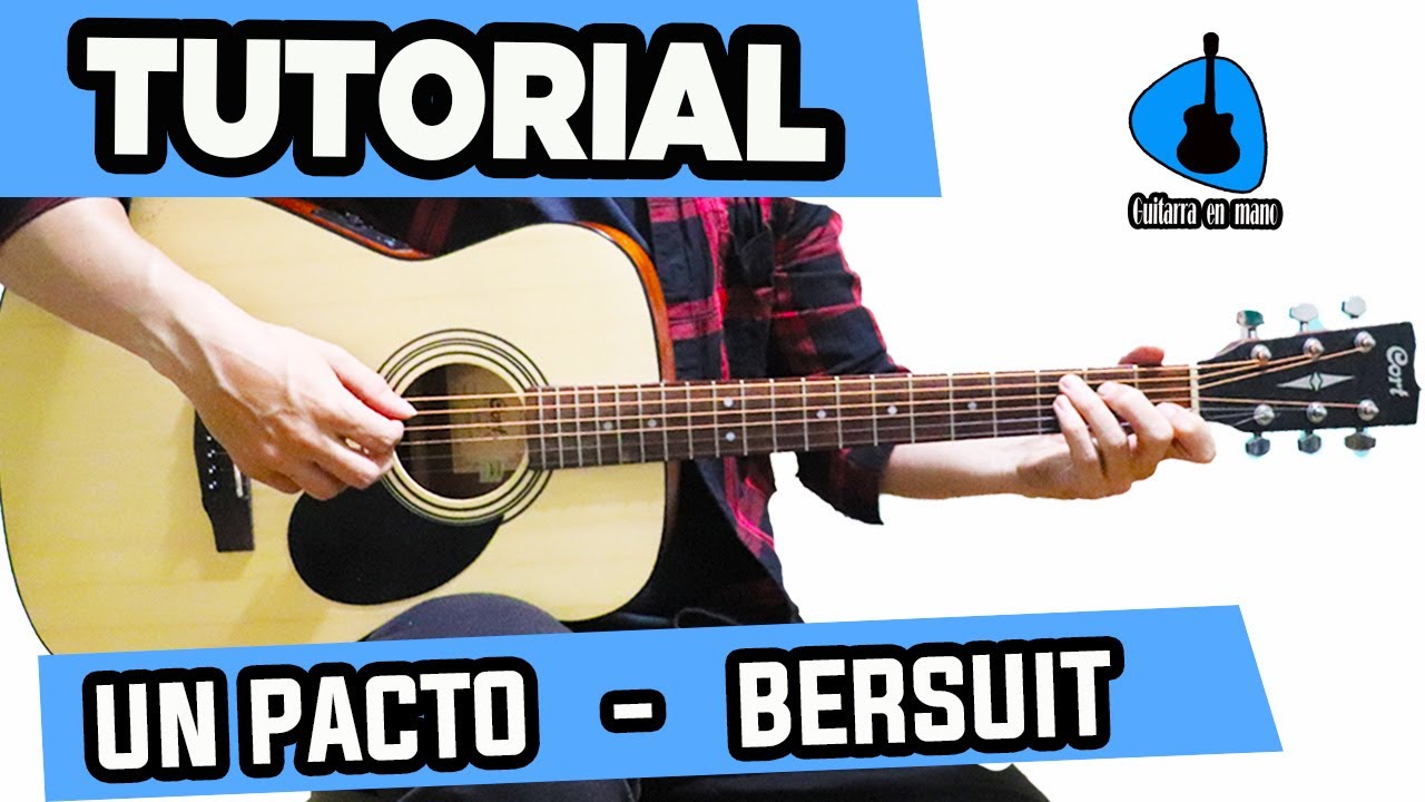 Como tocar UN PACTO  Bersuit en Guitarra [ACORDES+RASGIDOS+ARPEGIOS] TAB fácil!!