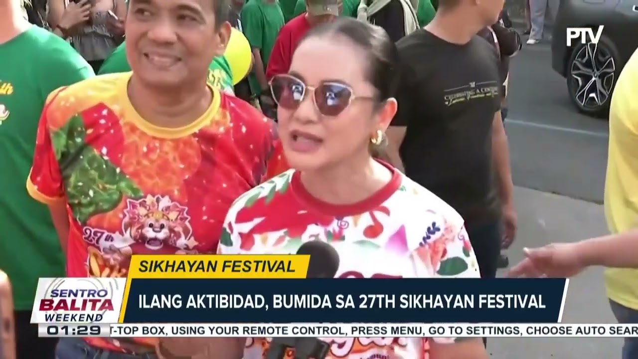 #SentroBalitaWeekend | Paggunita sa 27th Sikhayan Festival sa Sta. Rosa Laguna, naging makulay...