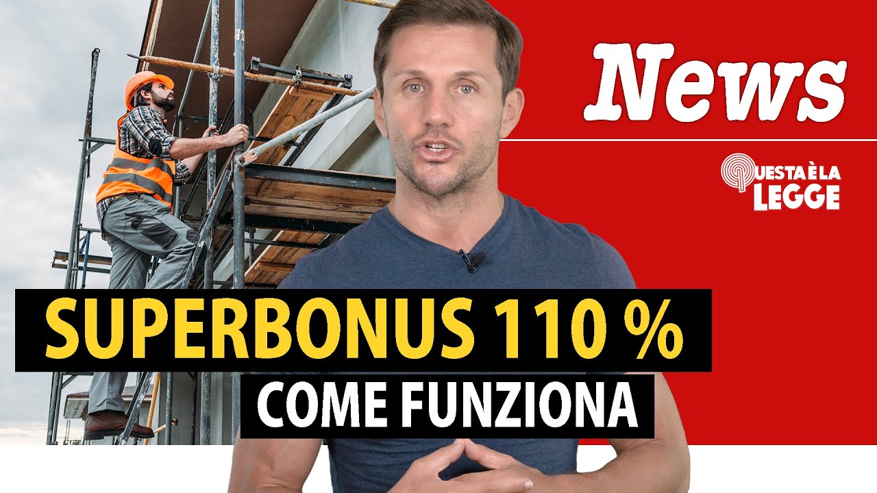 Superbonus 110% lavori in casa: come funziona? | avv. Angelo Greco