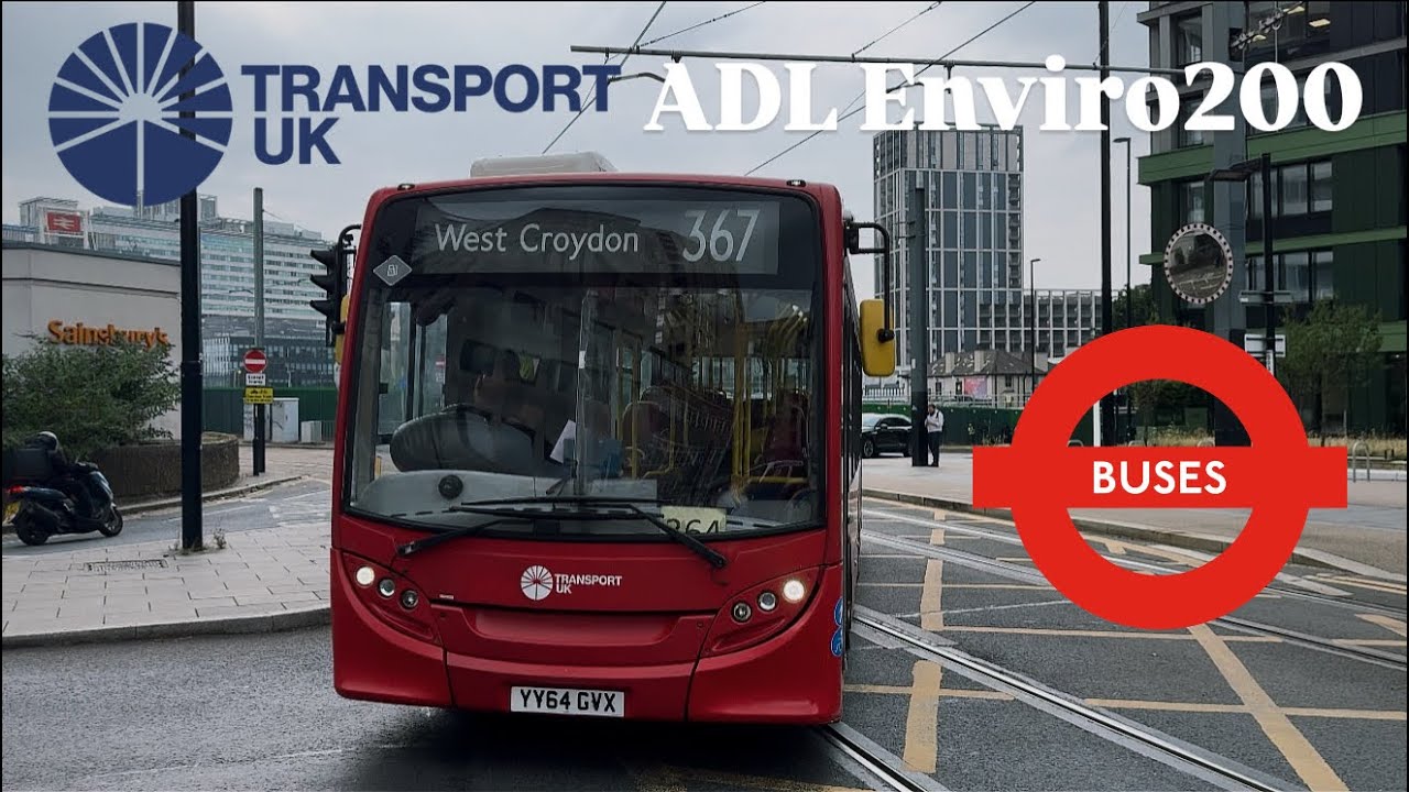 London Bus Route 367 | East Croydon - Elmers End Tesco (E200 TUK 8201)