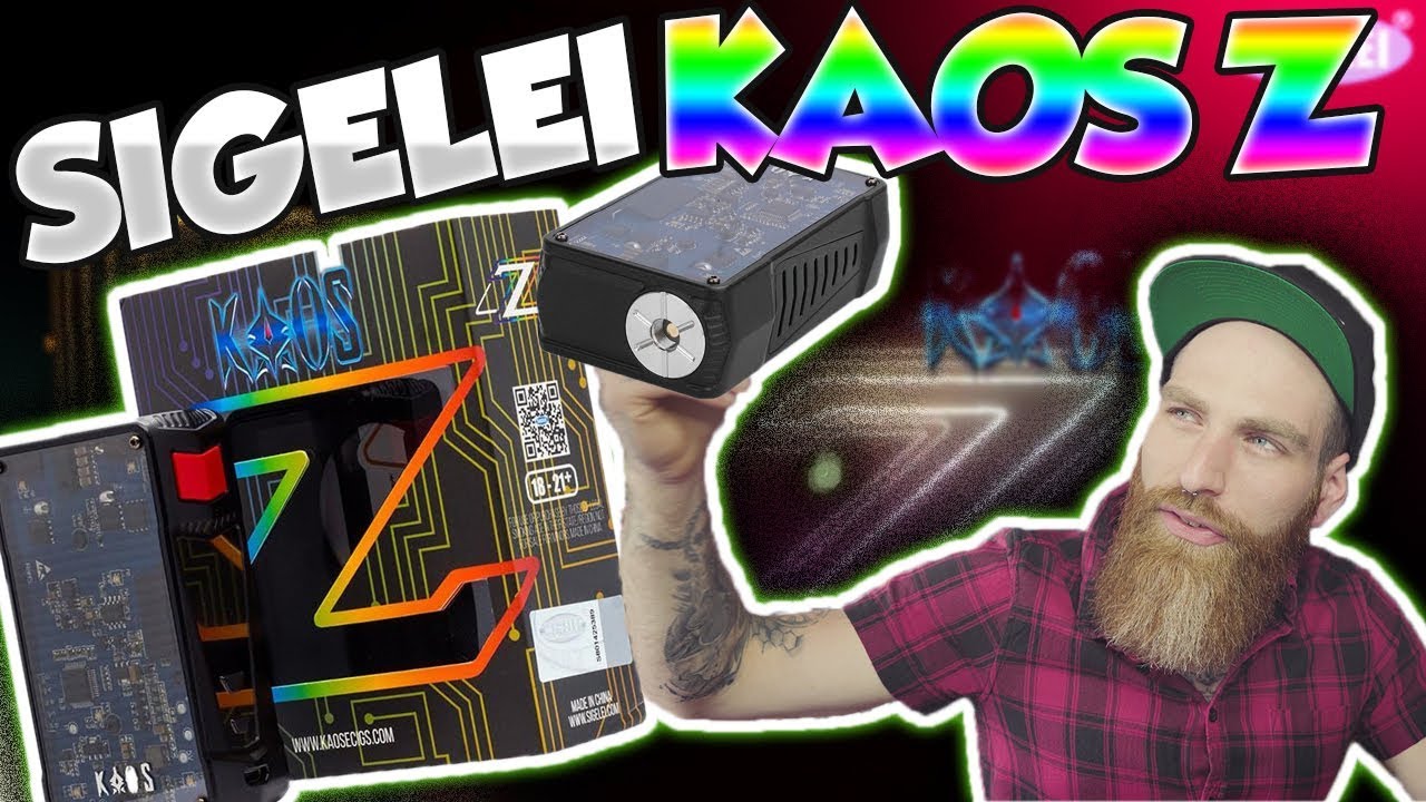 Sigelei Kaos Z 200W/TC ♛ DISCO FEELING
