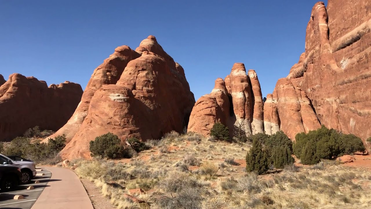 Devil's Garden Trailhead in Arches National Park