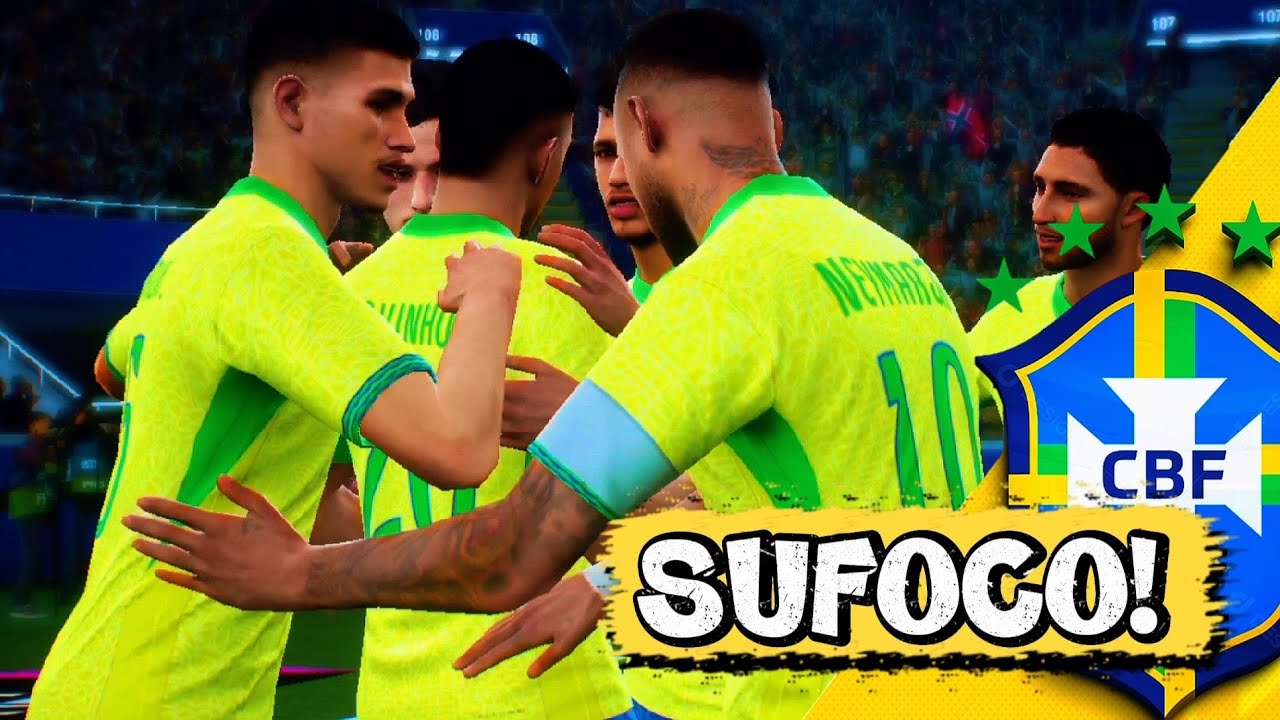 BRASIL x NORUEGA - COPA DO MUNDO 2026 | PARAMOS O HAALAND? 😱