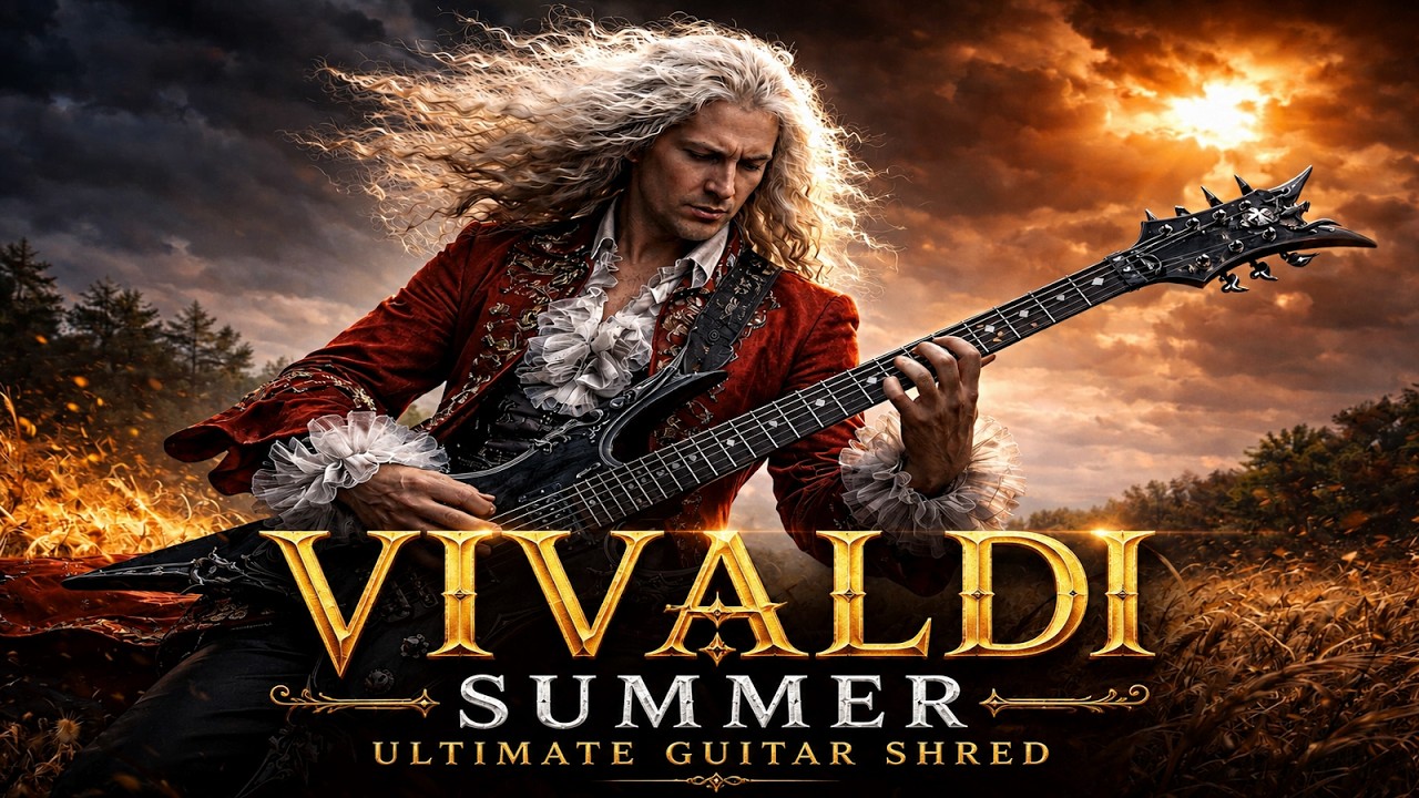 VIVALDI - SUMMER [ULTIMATE GUITAR SHRED - METAL COVER]
