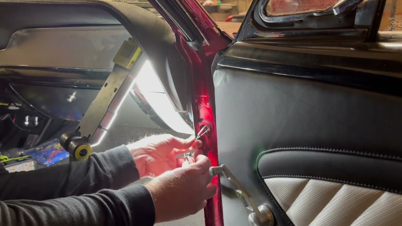 Dome Light and Door Switches in 1968 Mustang with Painless Wiring Harness
