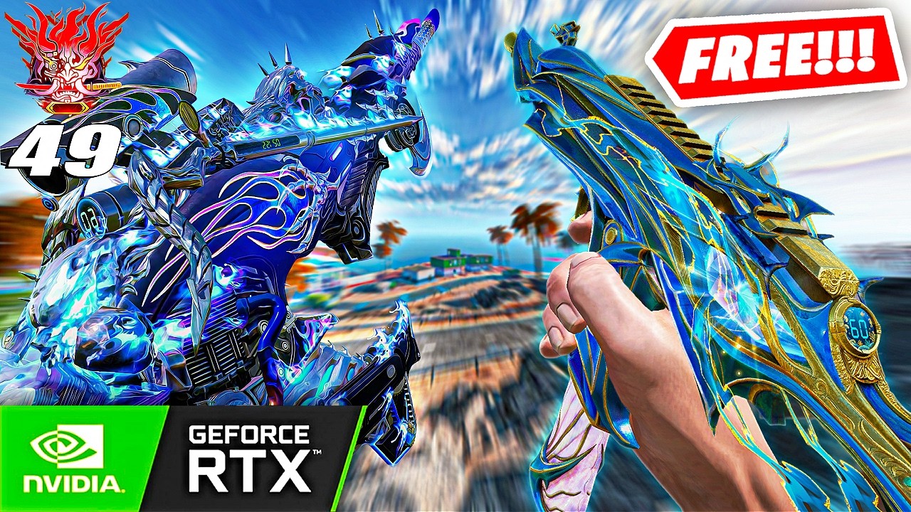 BLOOD STRIKE : 49 KILLS - FREE ETERNAL MP7 TIDESONG + AK47 HELLRIDE GAMEPLAY!!!