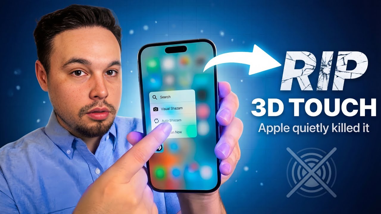 3D Touch Was Genius. So Why Did Apple Abandon It?