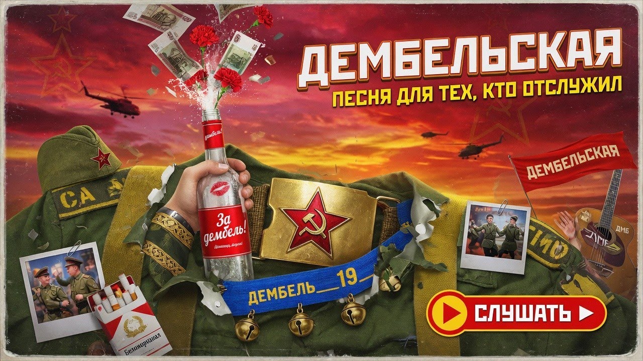 🌟ДЕМБЕЛЯ🌟 | Легендарная Армейская Песня в новом звучании🎼