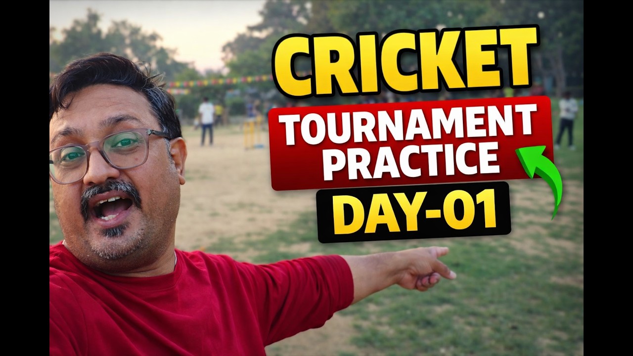 Cricket Tournament Practice Day-01