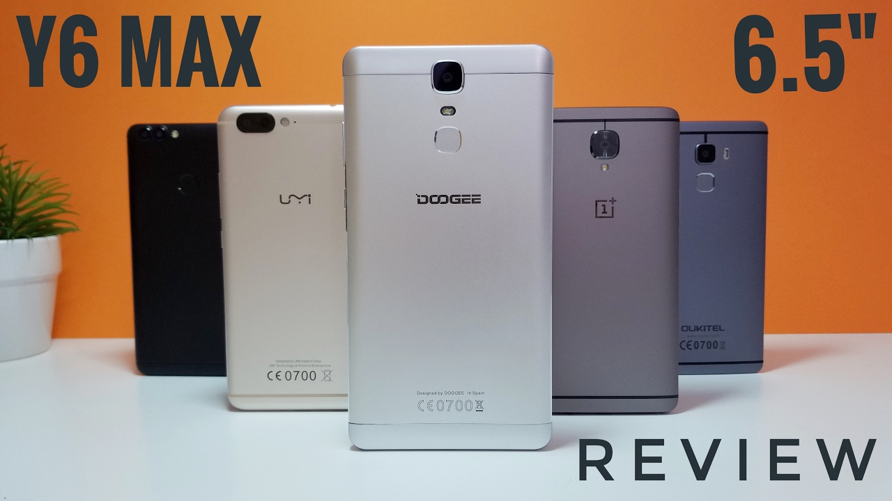 Doogee Y6 MAX REVIEW - is this a Phone or a Tablet?! 6.5