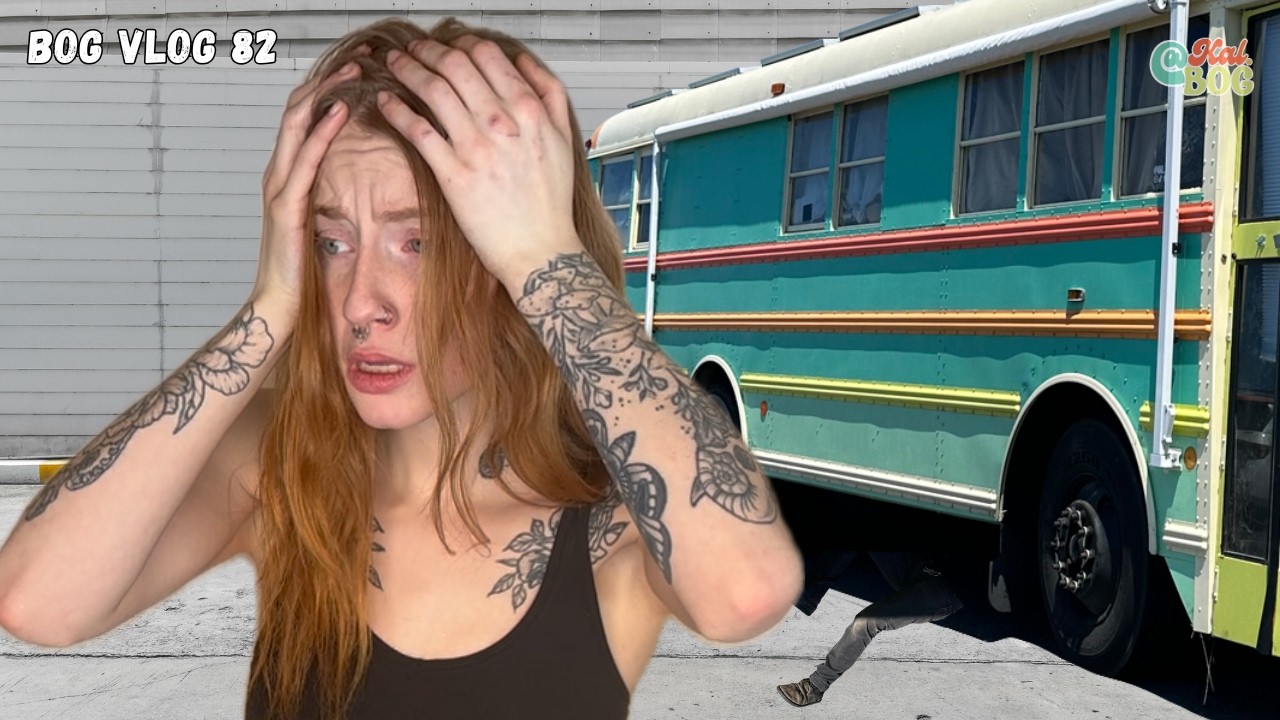 a REALLY smelly&hellip; bus?  | Skoolie / vanlife Travel Vlog