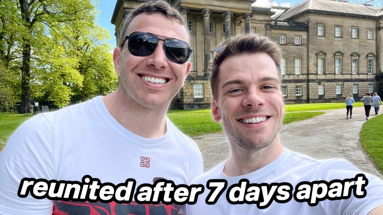 Reunited with my Boyfriend & Exploring a HUGE Country House!