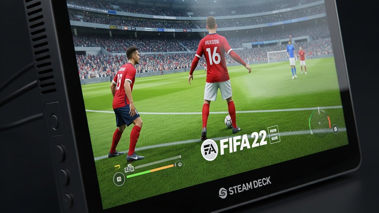 How to play fifa 22 on steam deck easy 