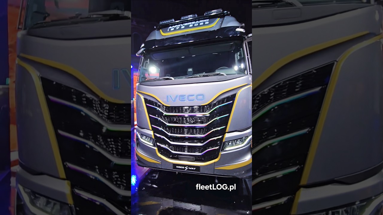 Specjalna edycja IVECO S-Way z okazji 50-lecia #50xBeyond #shorts #fleetlog