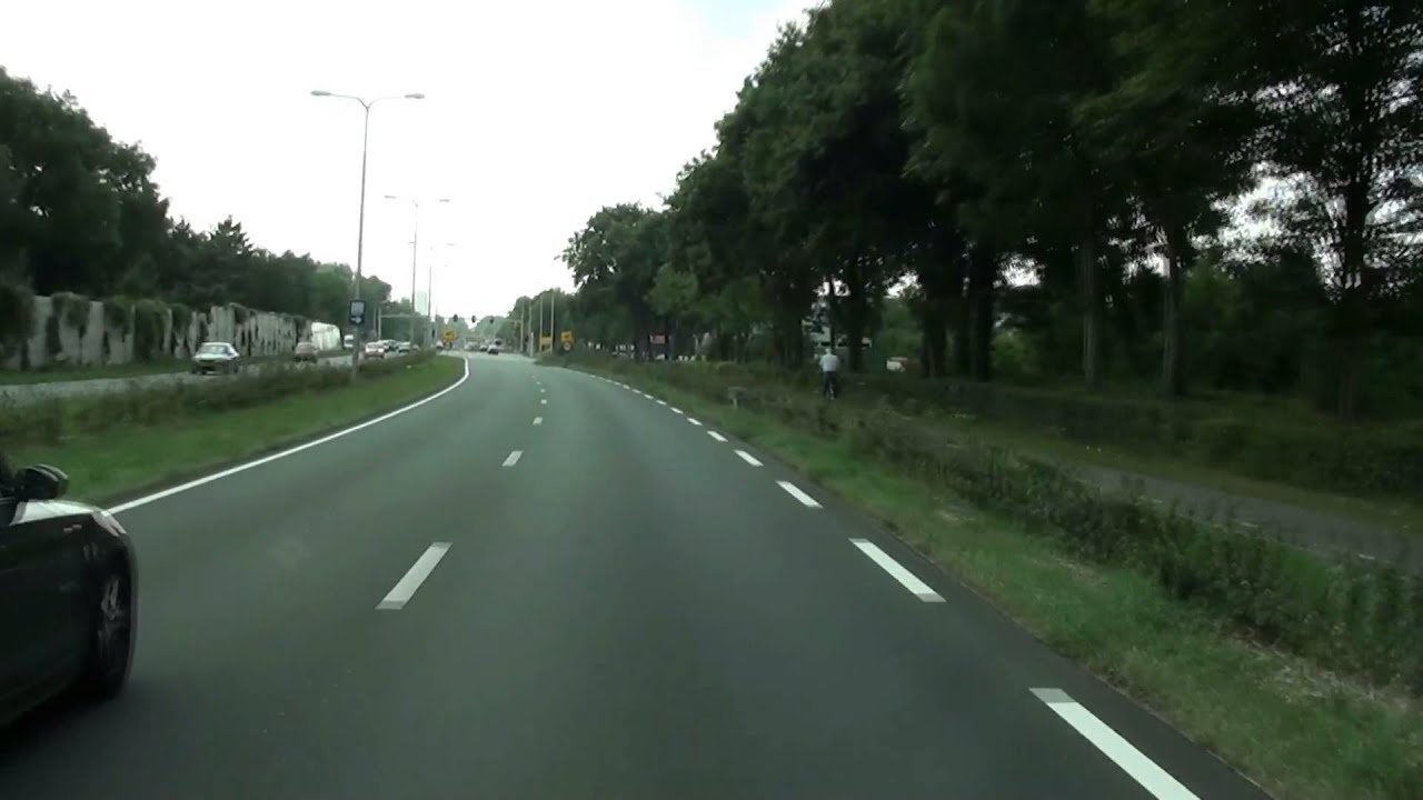 Cab ride bus; RET-lijn 709 (Slinge-Hoogvliet) (20140726)