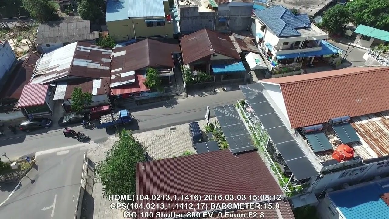 Drone view of Batam