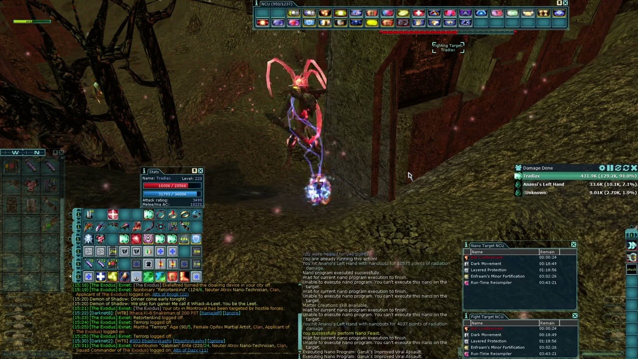 NT solo Anansi Left Hand (full agg)