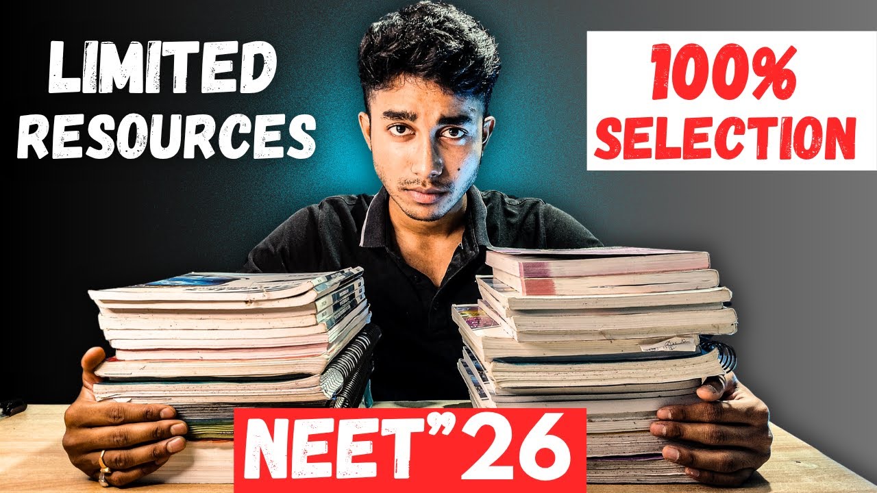 Best Resources to Crack NEET 2026 | Books, Notes & Test Series