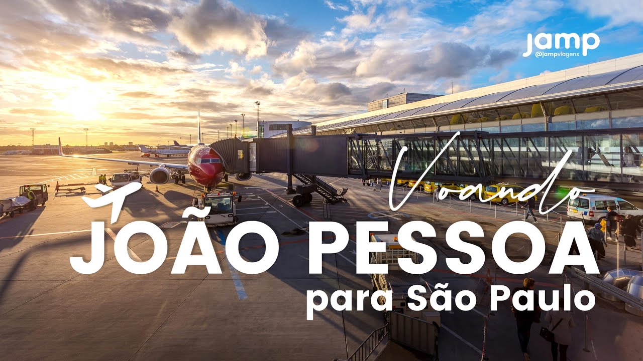 Aeroporto de João Pessoa – PB l Voo de JPA – GRU, São Paulo l Gol 737 800