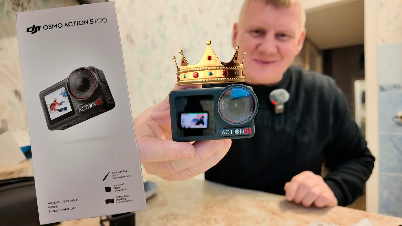 Распаковка новой камеры от DJI Osmo Action 5 Pro