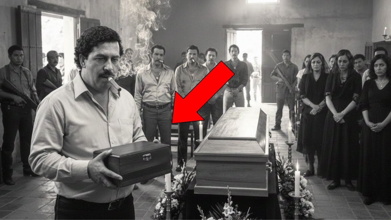 Pablo Escobar Entró al Funeral de un Enemigo con una Caja Sellada — Nadie se Atrevió a Abrirla