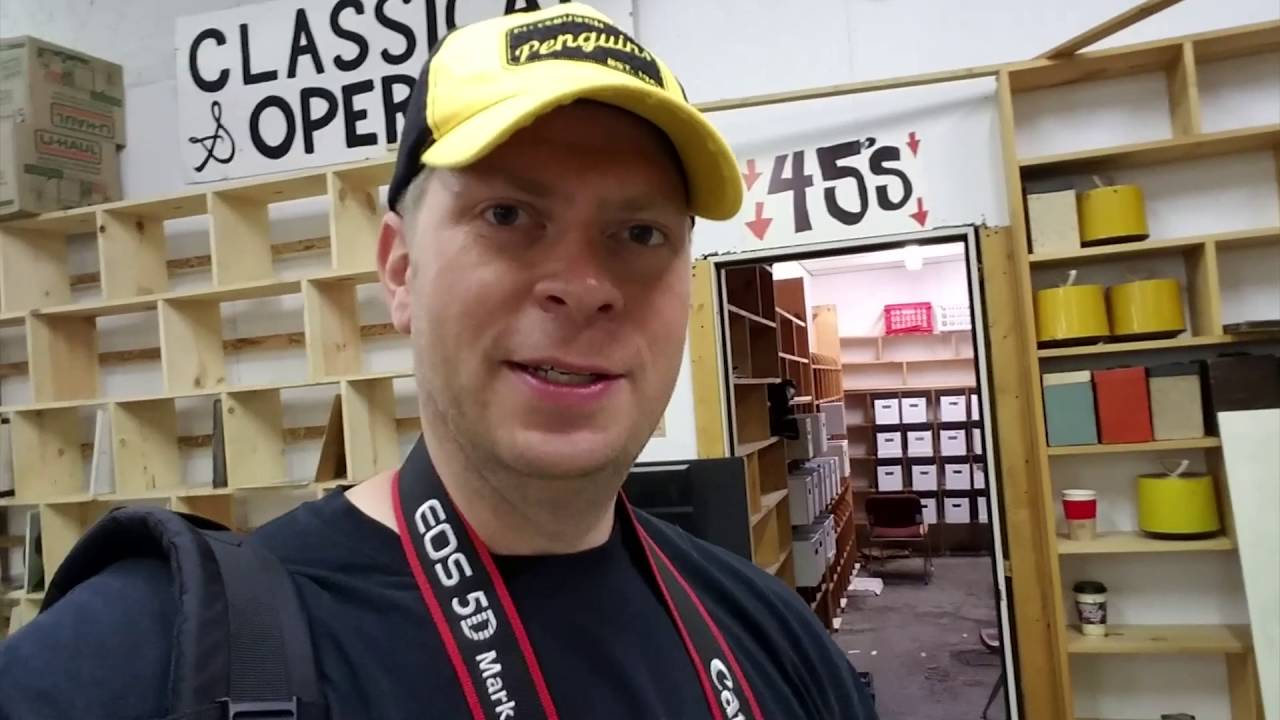 Classic Game Room visits JERRY'S RECORDS in Pittsburgh