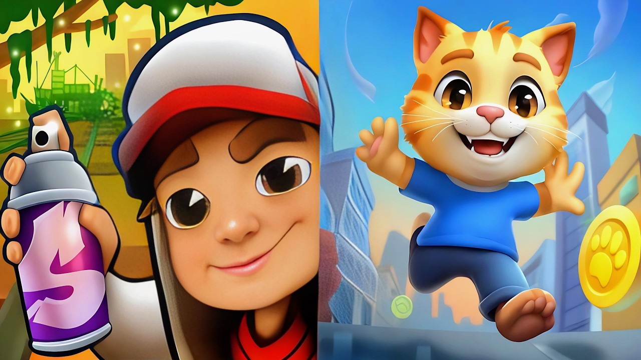 Subway Surfers : New Orleans 2024 🆚 Running Pet Dec rooms Gameplay