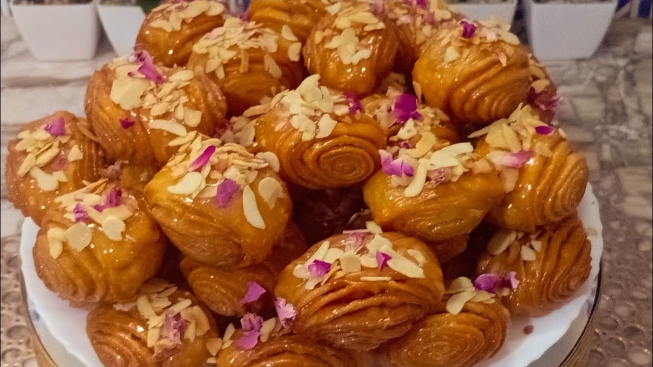 أسهل وألذ رغيفات معسلين 🍯 مورقين مقرمشين حضريهم في رمشة عين كيبقاو بنفس القرمشة 😋 متشبعوش منهم 
