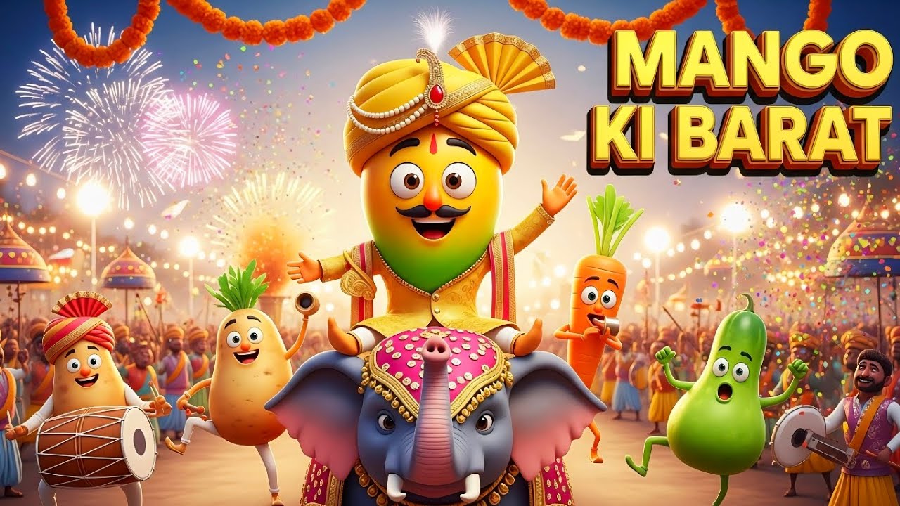 मैंगो की बारात | Mango ki Barat | Indian wedding | Rangbirangi kahaniya 