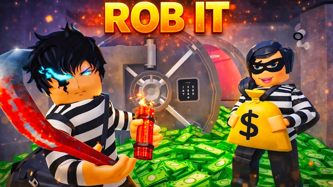 I ROBBED EVERYTHING Without Getting Caught in ROB IT (Roblox)