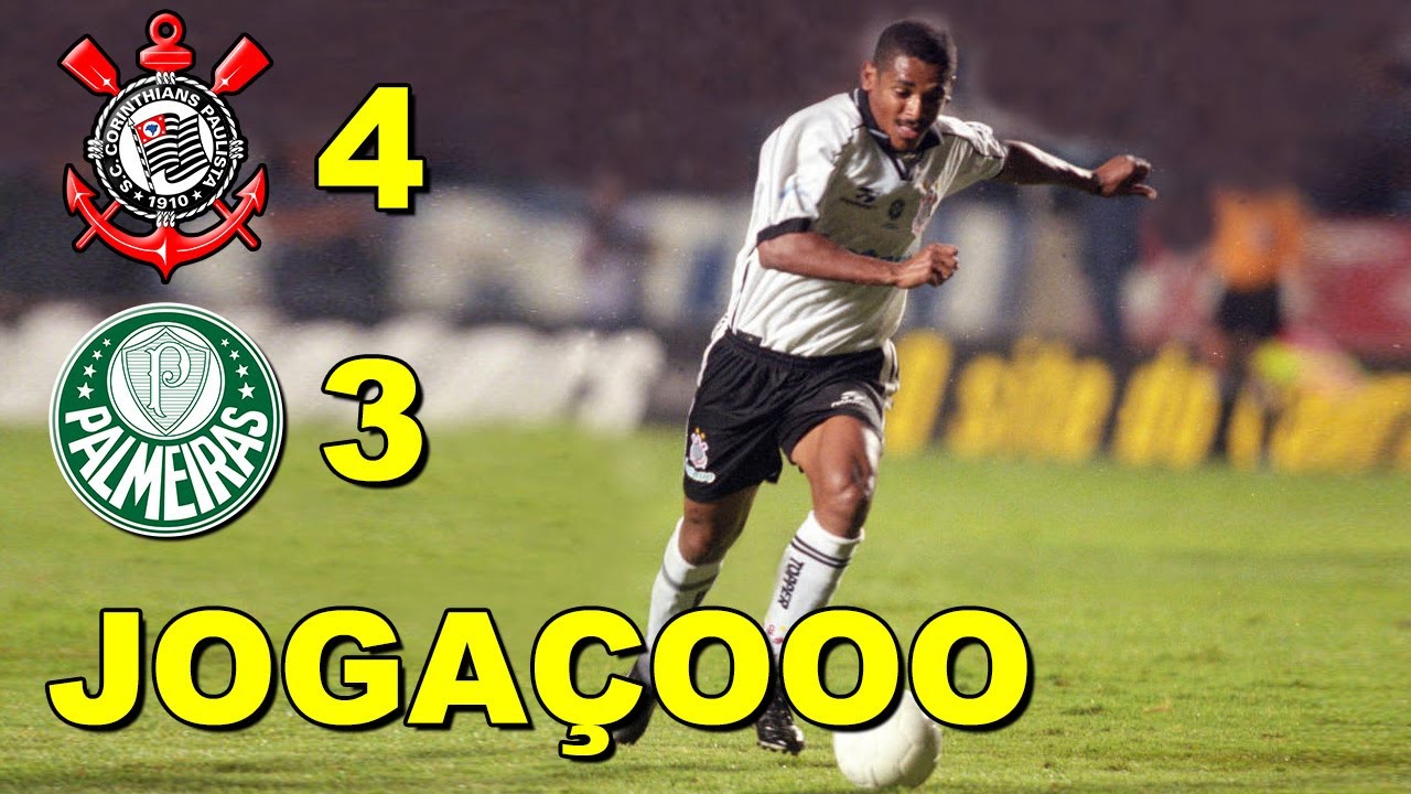 Corinthians 4 x 3 Palmeiras Semifinal Libertadores 2000 1ºJogo