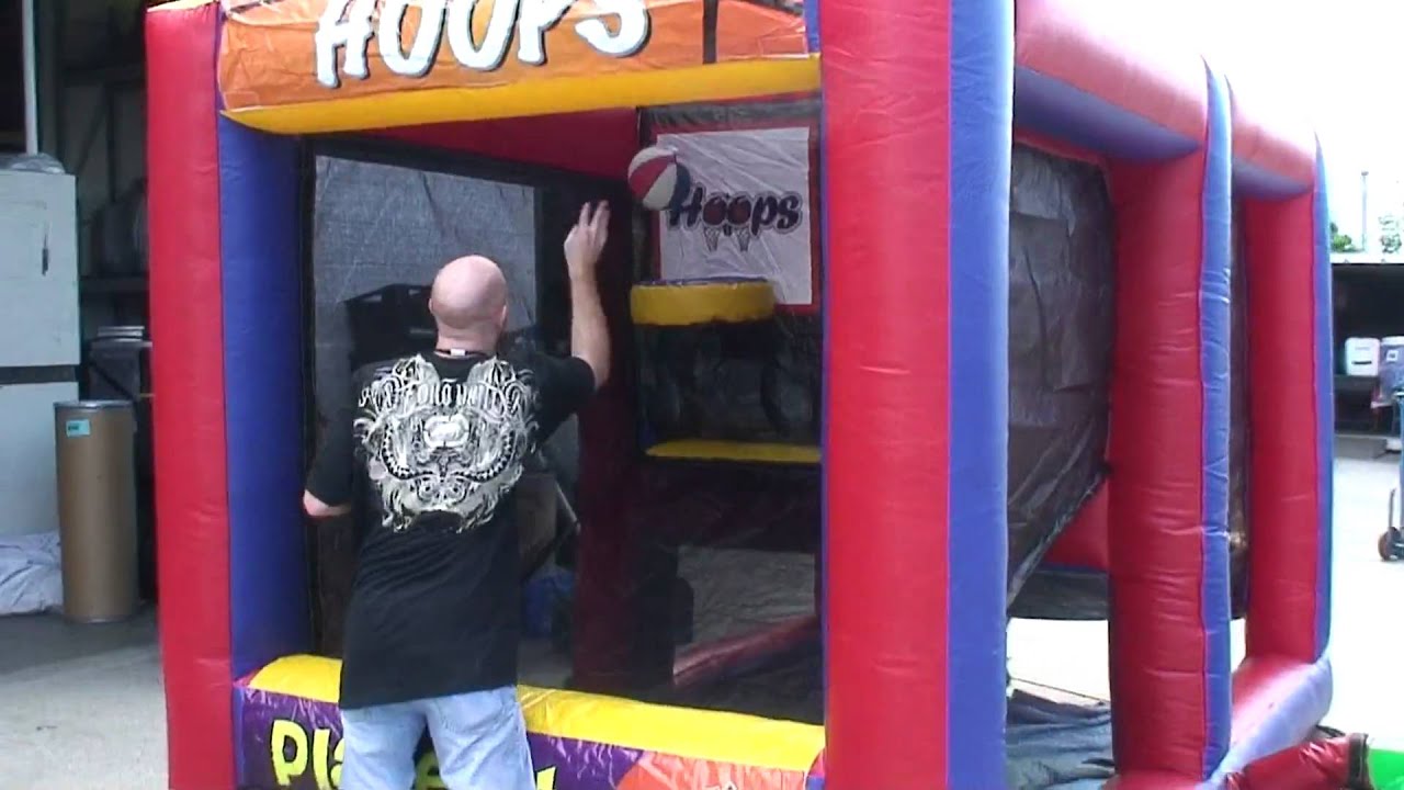 Inflatable Basketball (head to head interactive game)