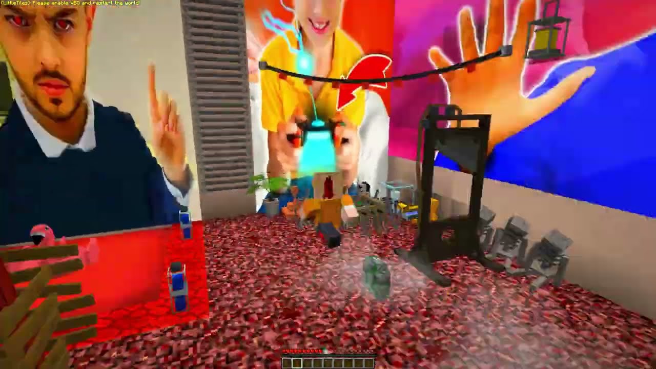 فلم ماين كرافت : كوكب احمد البطل ضد كوكب خلودة الشرير !!؟ 🔥😱