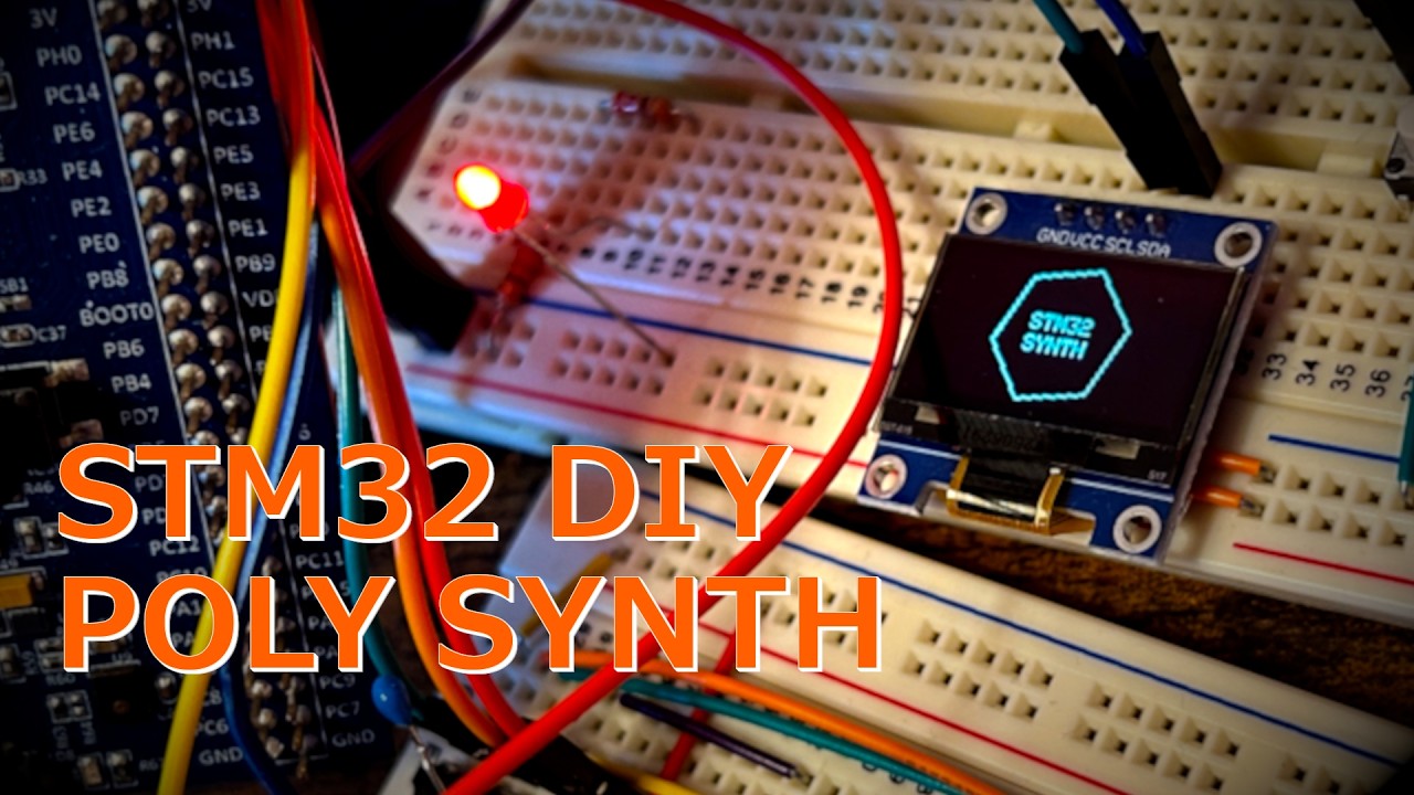 Polyphonic Synth on STM32F407