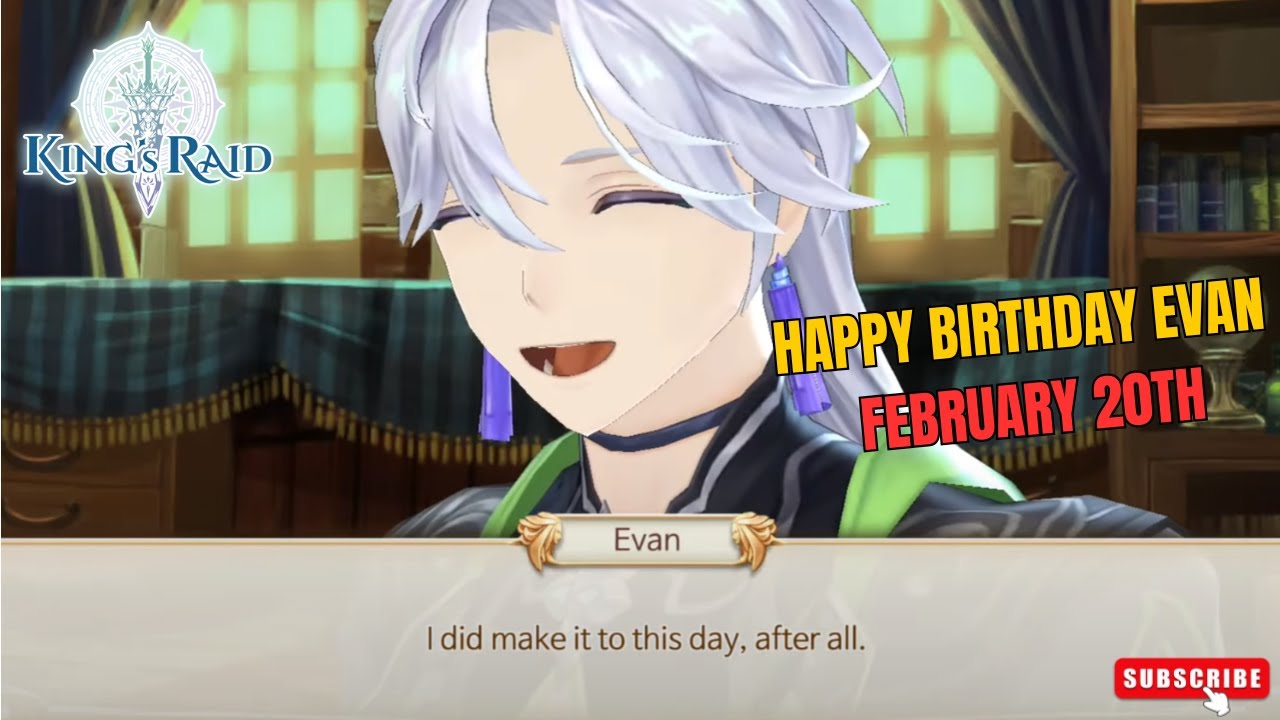 King’s Raid Eternal Archive – Evan | February | Monthly Orvel (End of Service Tribute)