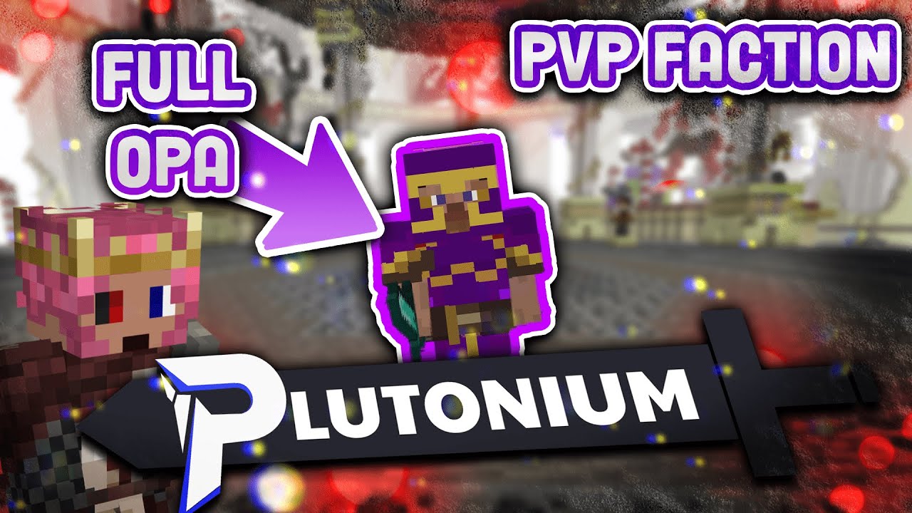 ARMURE FULL OPALITE ET TEAMGUIMAUVE (faction de rêve) - PLUTONIUM MINECRAFT BEDROCK