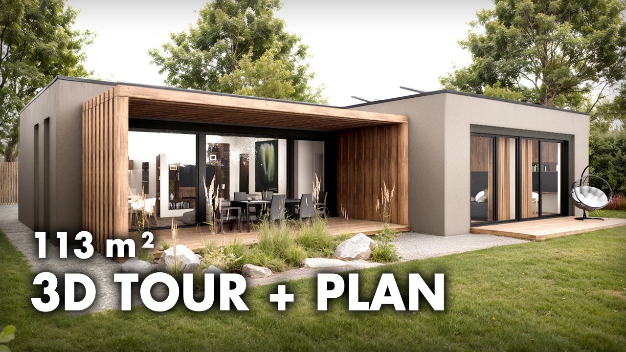 simple yet elegant modern house design | FULL WALKTHROUGH & FLOOR PLAN