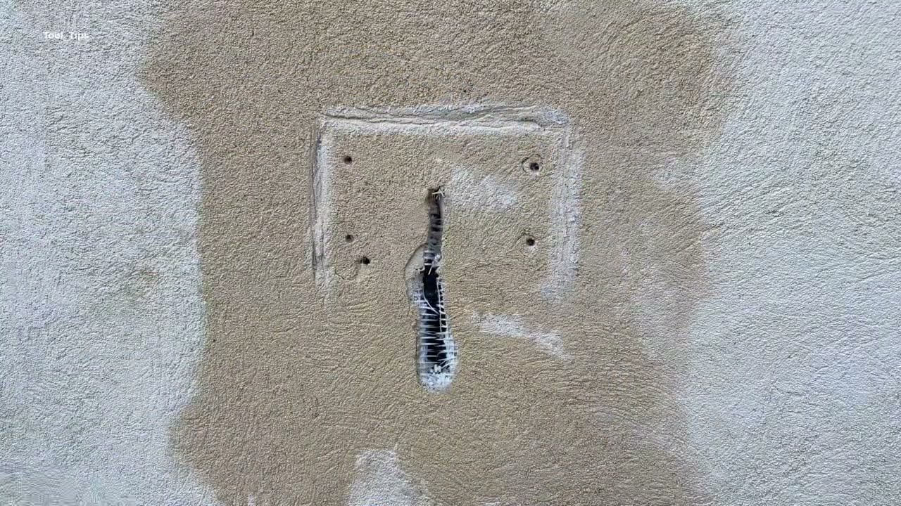 Massive Gap Repair on Outside Wall