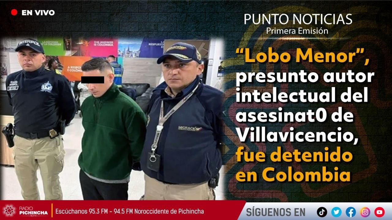 🔴 #EnVIVO | Presunto autor intelectual del asesinat0 de Villavicencio, fue detenido en Colombia