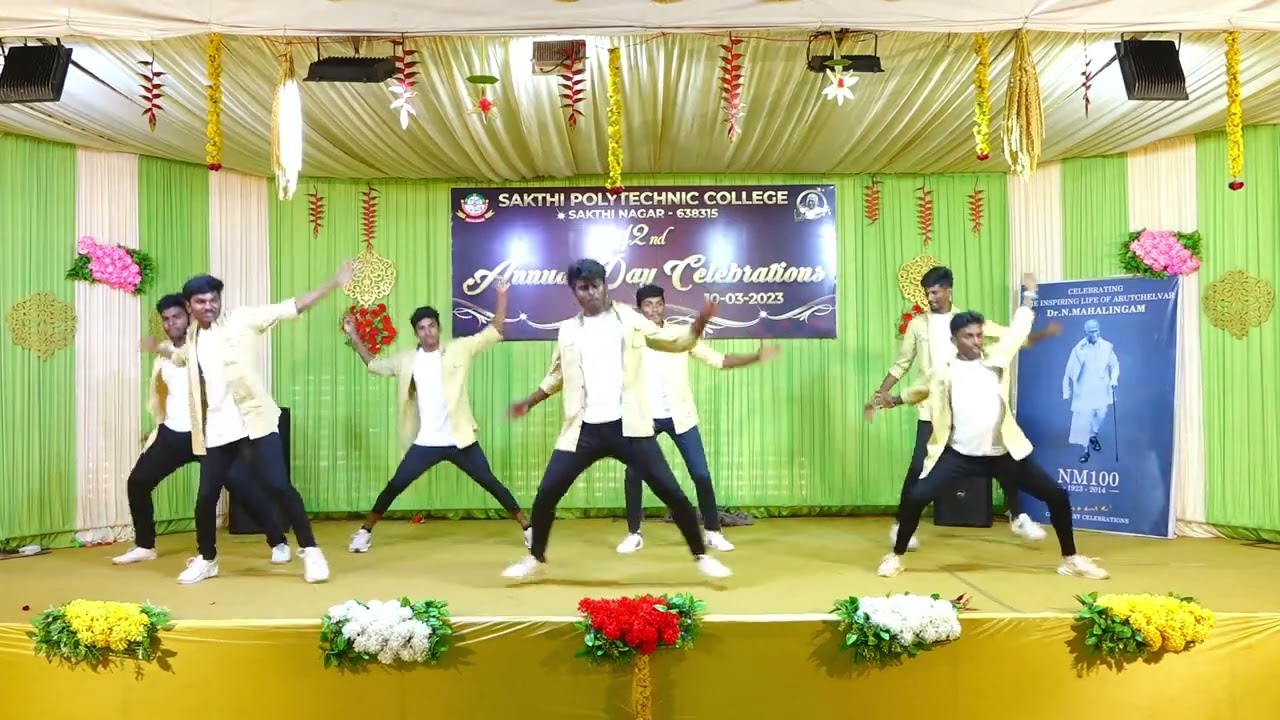 METALLURGY மூன்றாம் ஆண்டு மாணவர்களின் நடன நிகழ்ச்சி