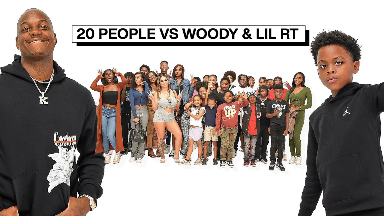 20 GIRLS VS 2 COMEDIANS: LIL RT & LIL WOODY