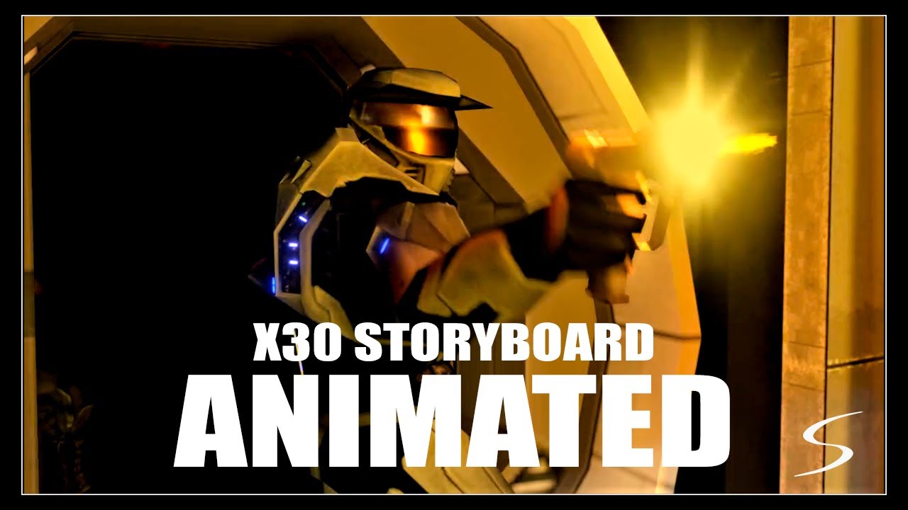 CE X30 storyboard animated | Halo Fan Animation