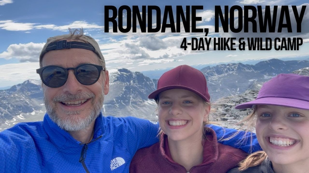 Rondane Norway family hike & wild camp, June 2024