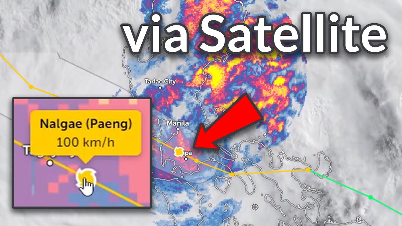 Typhoon Paeng Satellite Update (Philippines)