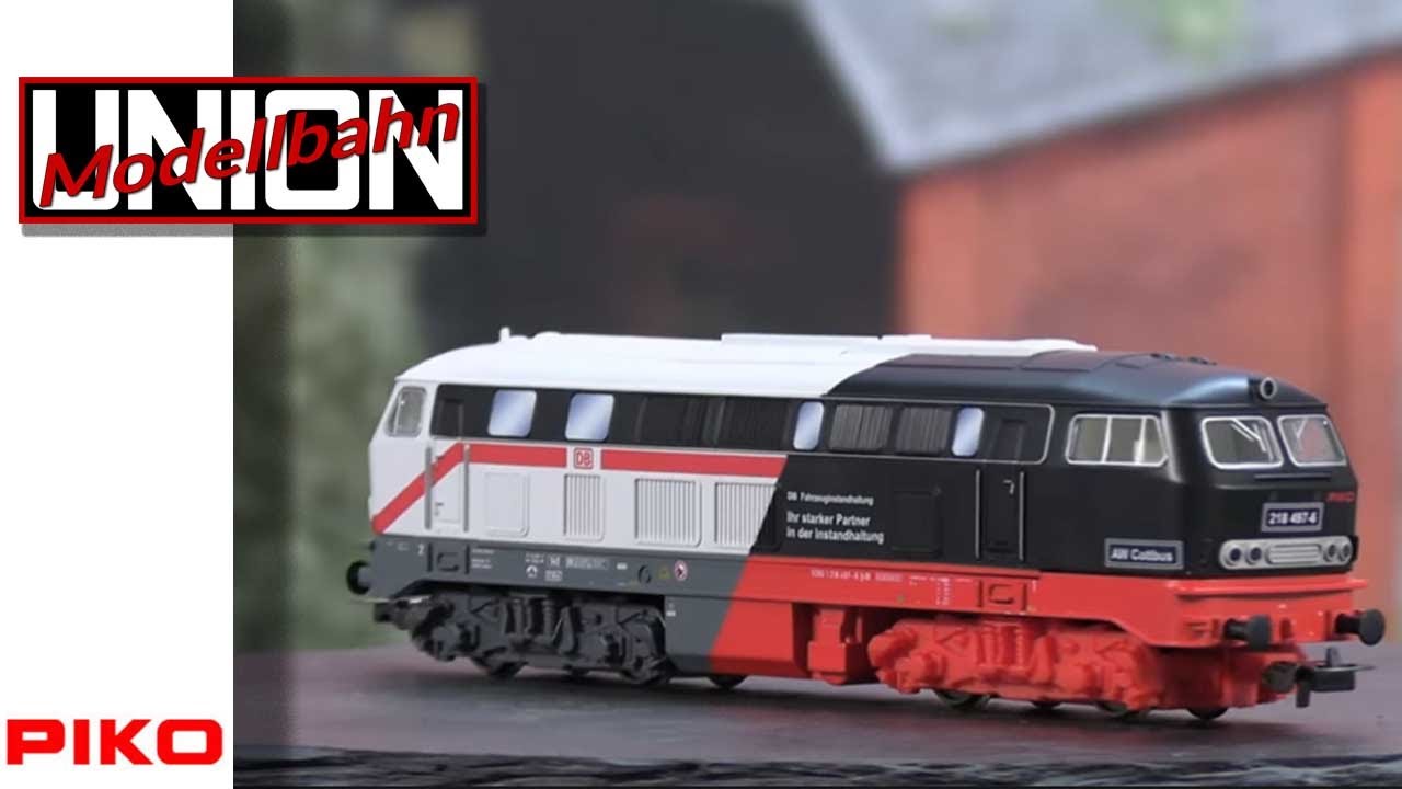 Diesellok 218 497-6 PIKO / Märklin Kooperation Sonderlackierung 🚞 Produktvorstellung  H0