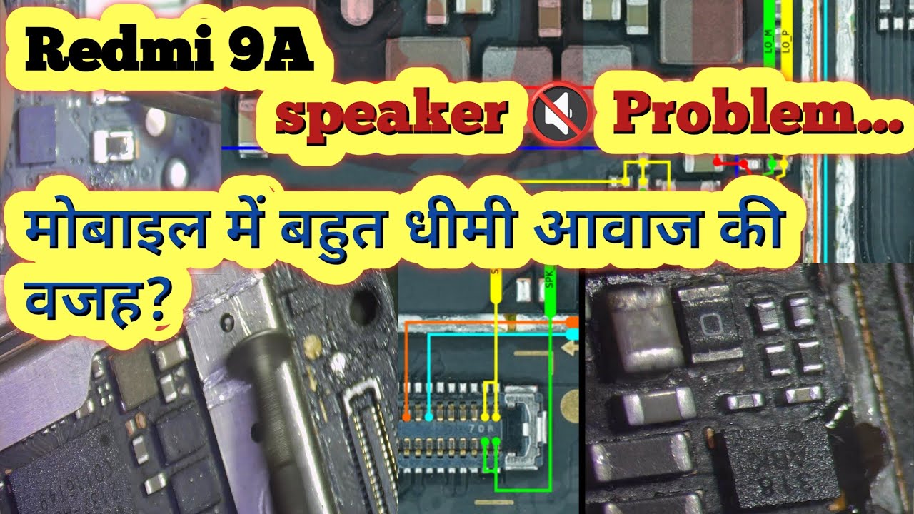 Redmi 9A Speaker Problem| Xaomi 9A Ringer Not Working Jumper | Mi 9 Sound Problem