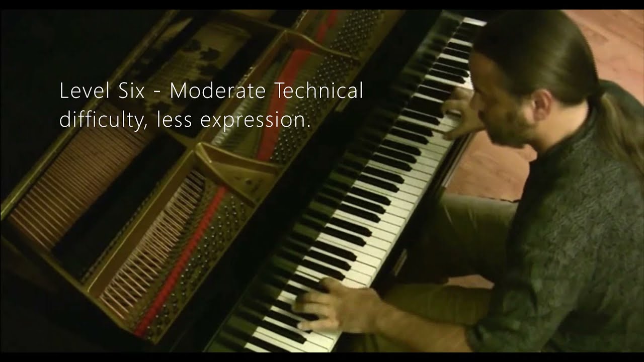 13 Levels of Piano Performance