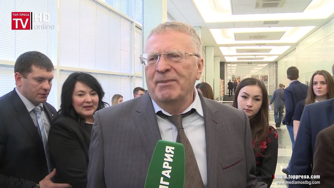 Жириновски за България пред Mедия Mост