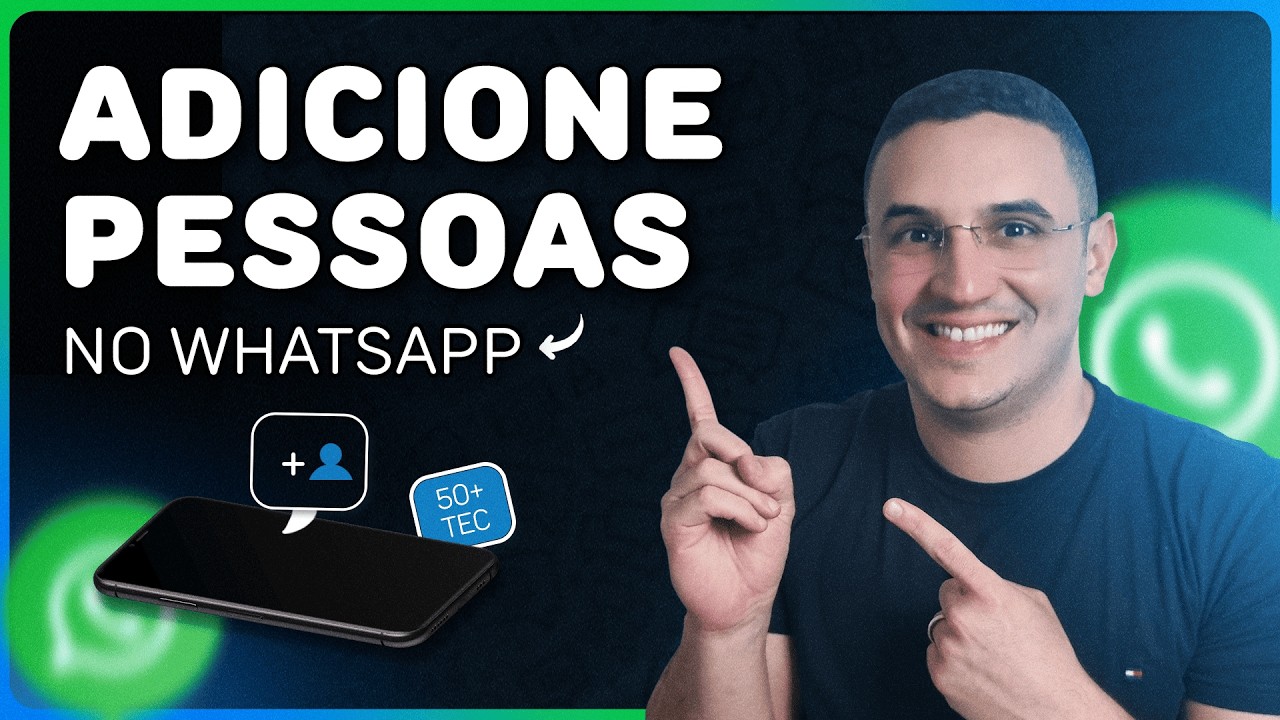 Live 113 (iPhone) -  O NOVO JEITO DE ADICIONAR PESSOAS NO WHATSAPP