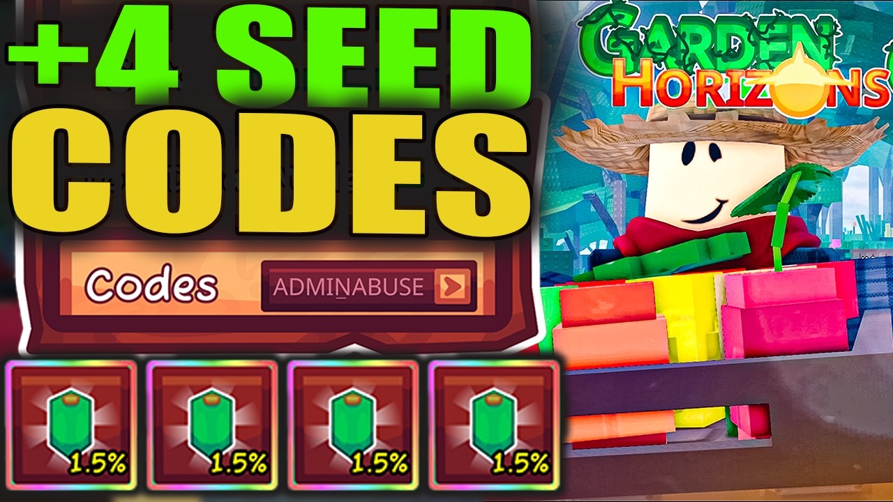 ALL WORKING CODES FOR GARDEN HORIZONS IN FEBRUARY 2026! ROBLOX GARDEN HORIZONS CODES